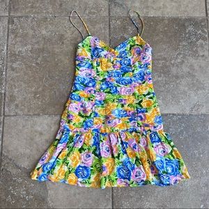 BRAND NEW floral ZARA dress